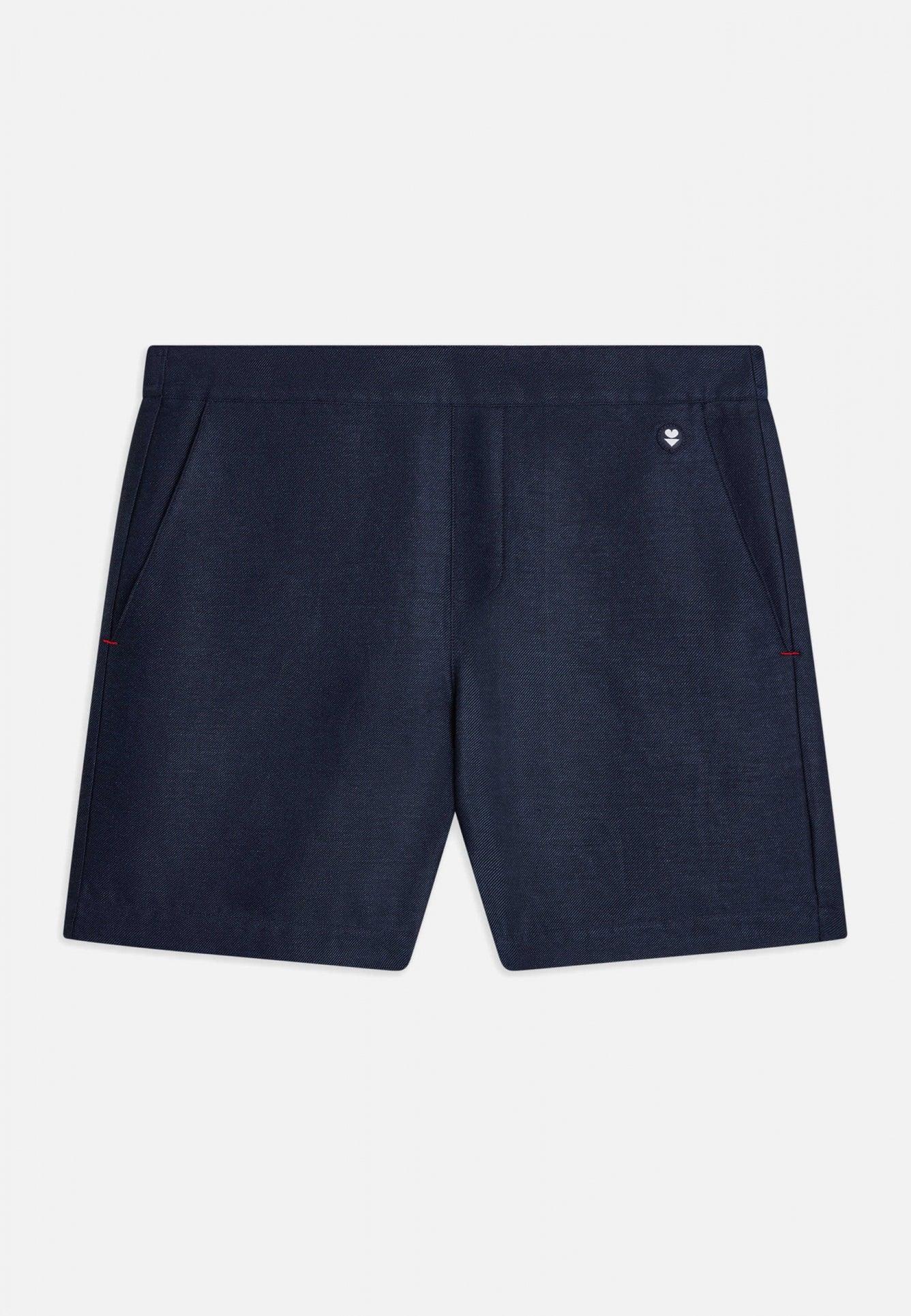 Short bermuda Bleu marine (XXL) - Picture 4