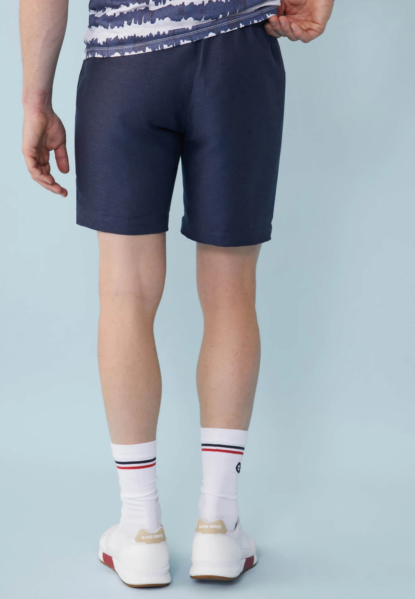 Short bermuda Bleu marine (XXL) - Picture 5
