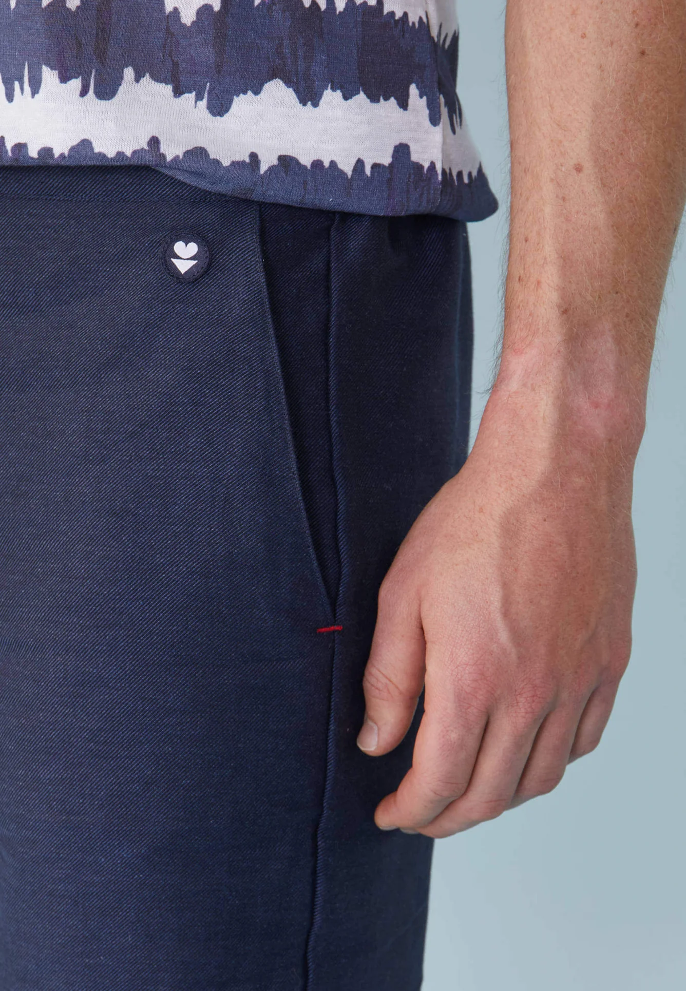 Short bermuda Bleu marine (XXL) - Picture 6