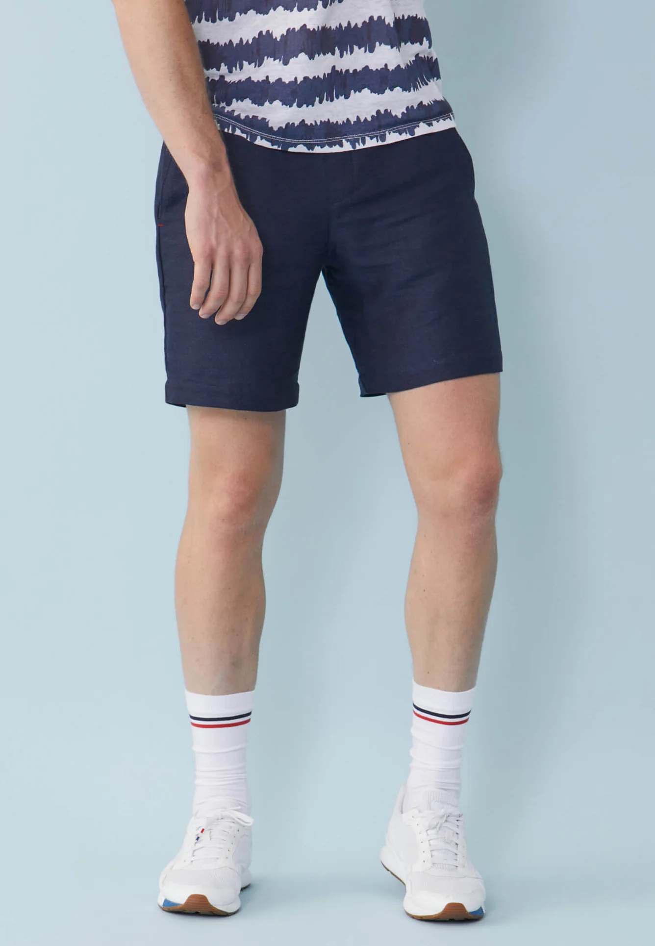 Short bermuda Bleu marine (XXL) - Picture 7